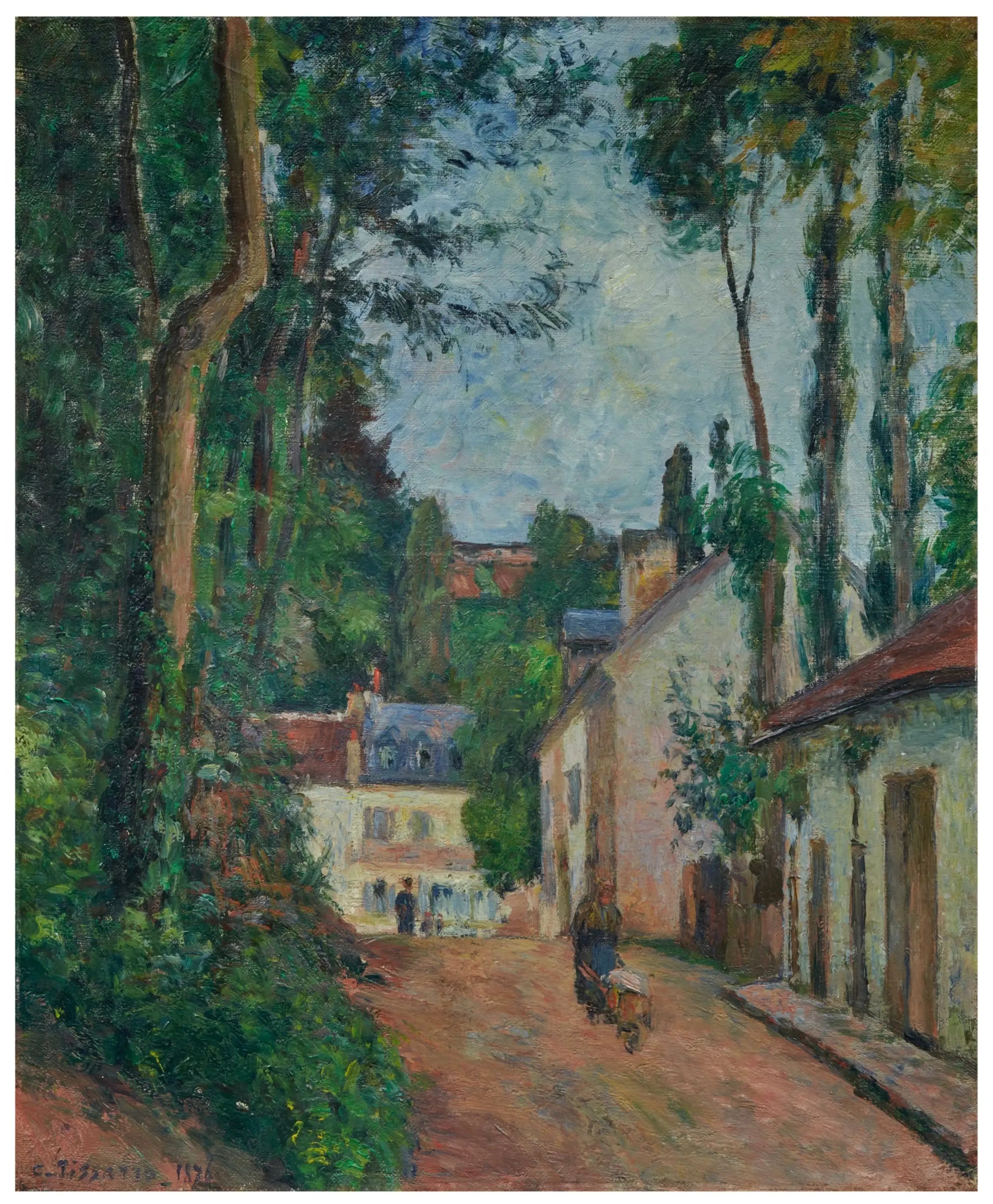 Reproduction du tableau « Q133252898 - Camille Pissarro » par Alpha Reproduction en peinture à l’huile