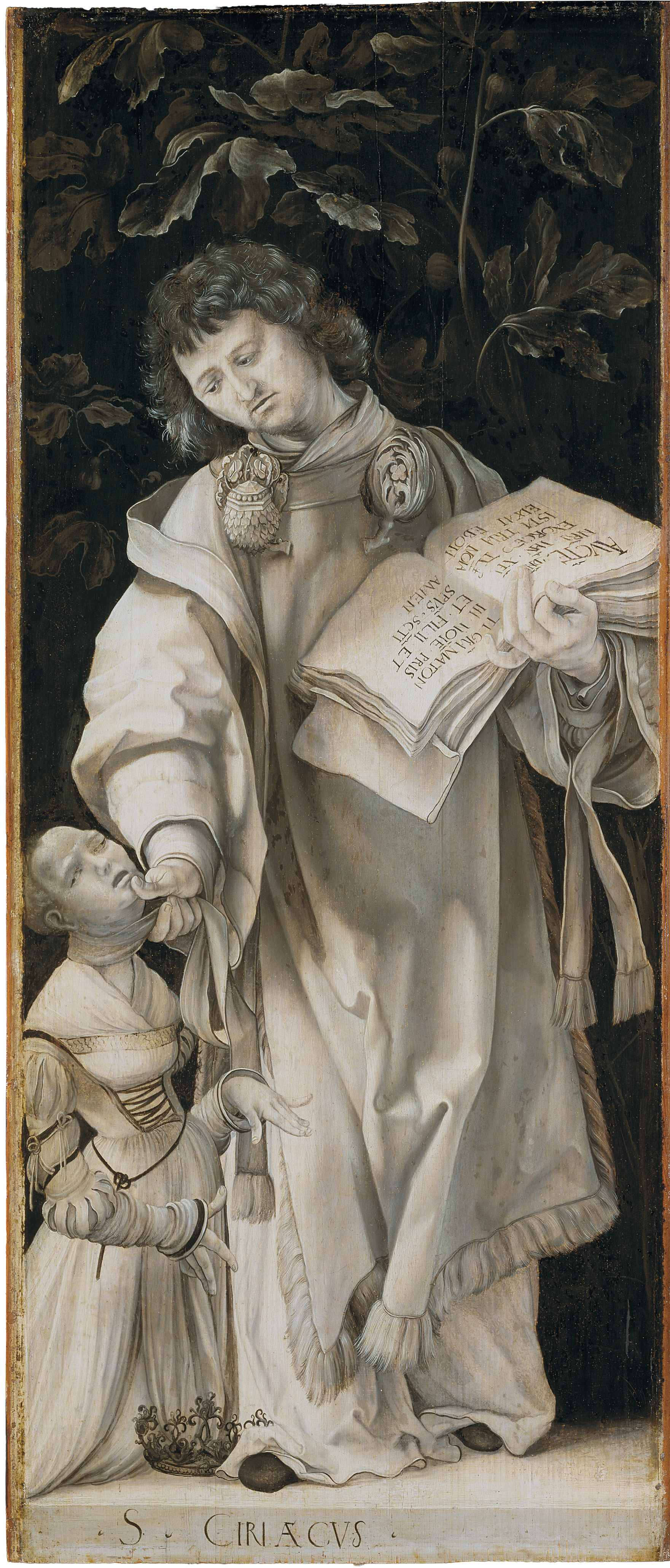 Saint Cyriaque - Matthias Grünewald image 1 copie peinte à la main à l’huile