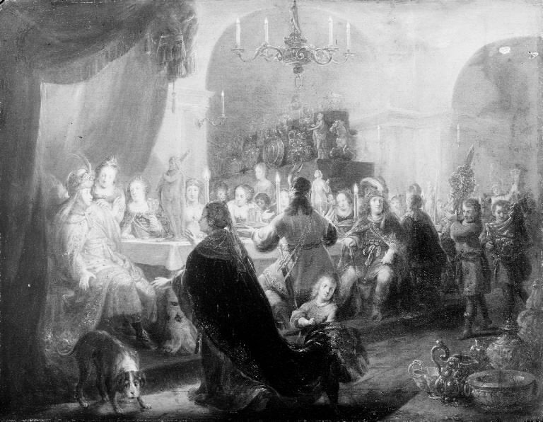 La vision de Balthazar - Samuel van Hoogstraten