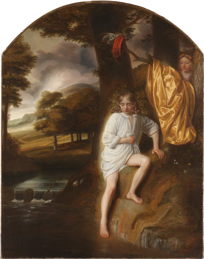 Salmacis et Hermaphrodite - Samuel van Hoogstraten