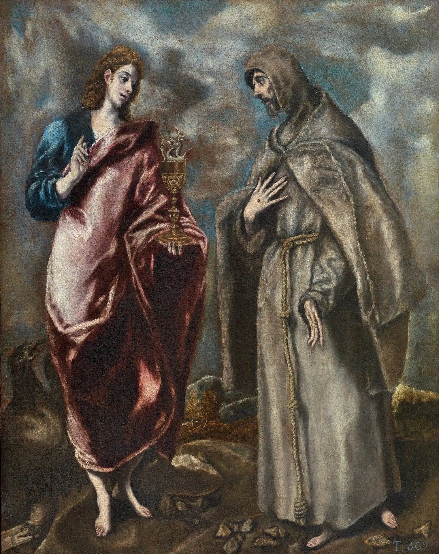Saint Jean l’Évangéliste et Saint François d’Assise - El Greco - Alpha Reproduction