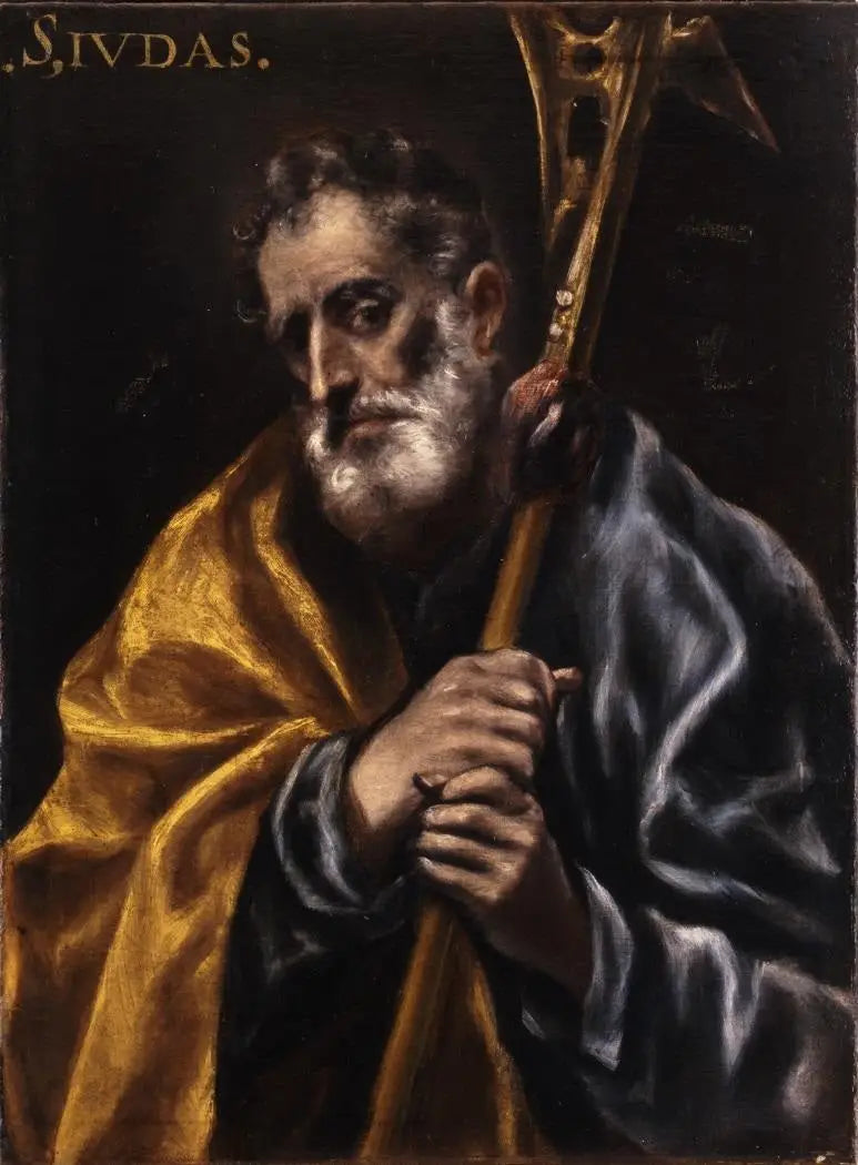 Saint Judas Thadée (Oviedo) - El Greco - Alpha Reproduction