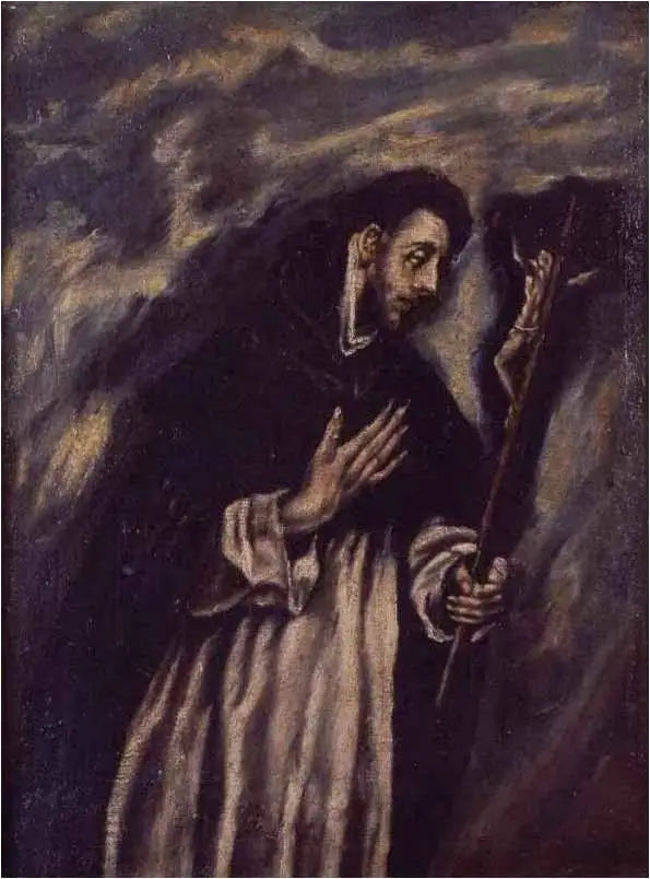 Saint Dominique en prière - El Greco - Alpha Reproduction