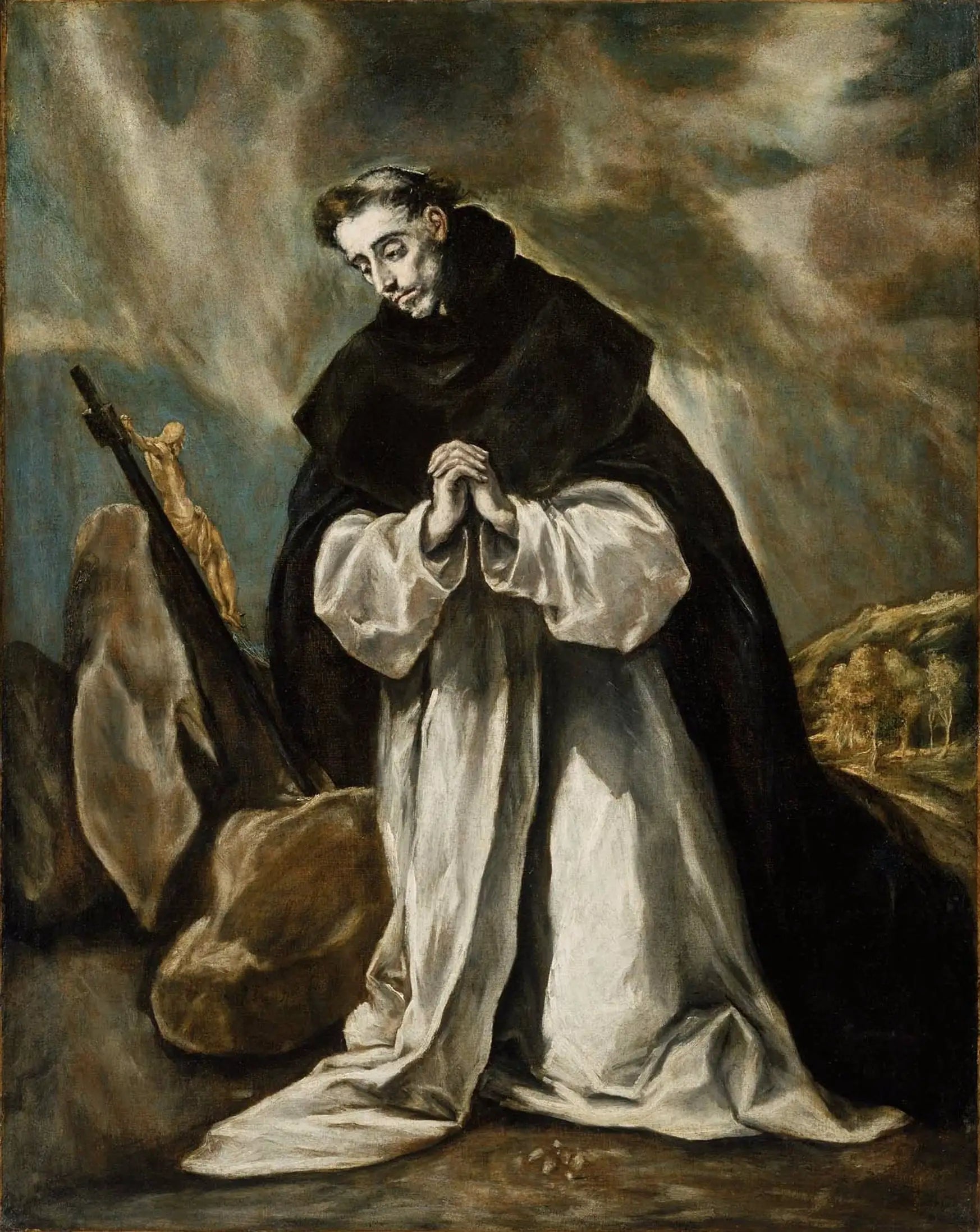 Saint Dominique en prière - El Greco - Alpha Reproduction