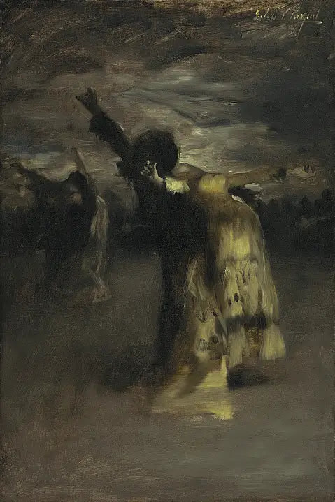 Reproduction du tableau « Étude pour « Danse espagnole » - John Singer Sargent » par Alpha Reproduction en peinture à l’huile