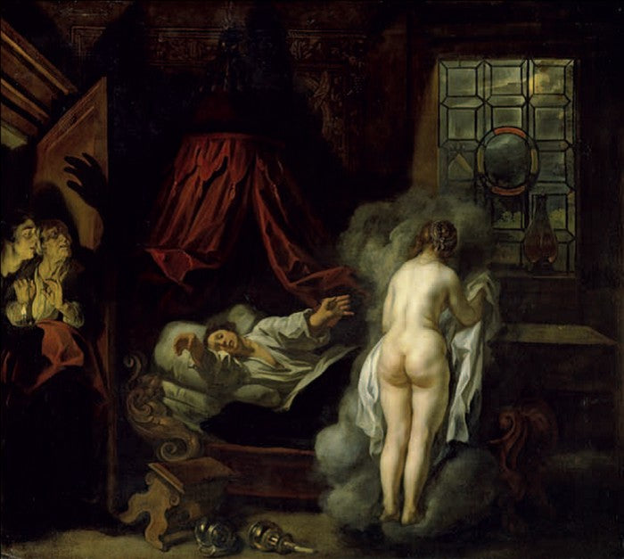 Apparition nocturne (le rêve) - Jacob Jordaens1