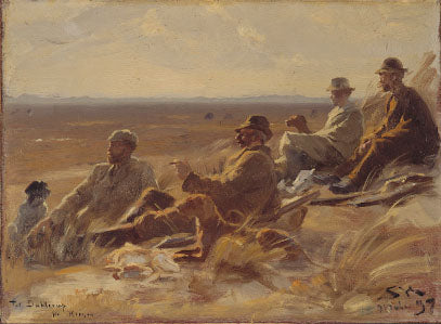 Les chasseurs de Skagen (petite version) - Peder Severin Krøyer