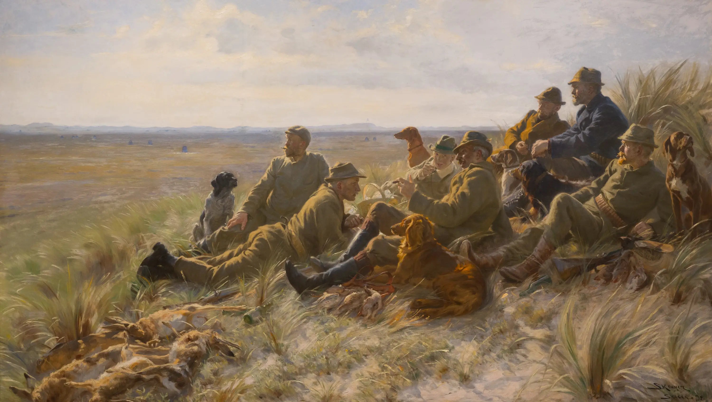 Les chasseurs de Skagen - Peder Severin Krøyer - Alpha Reproduction