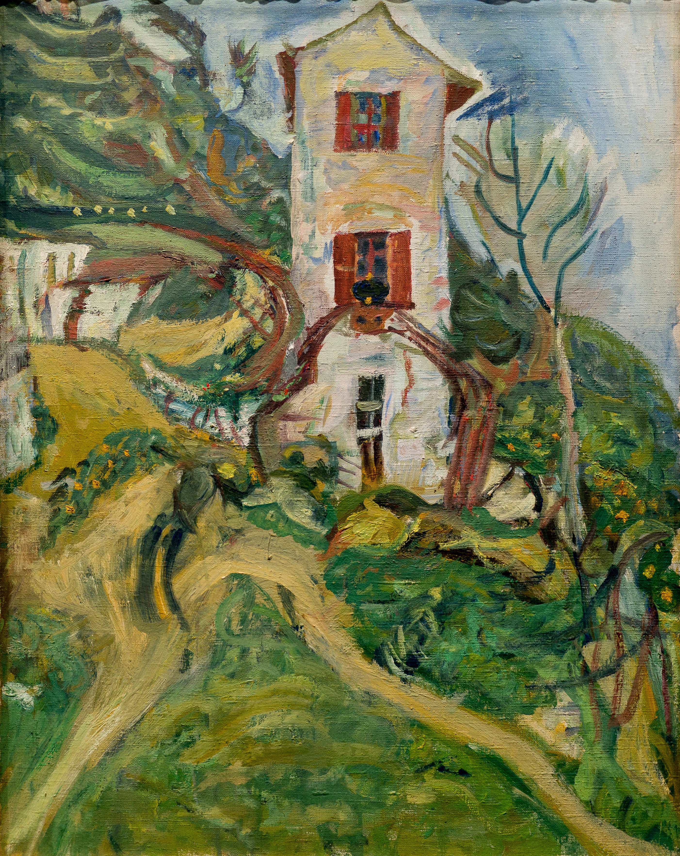 La Maison blanche - Chaïm Soutine - Alpha Reproduction