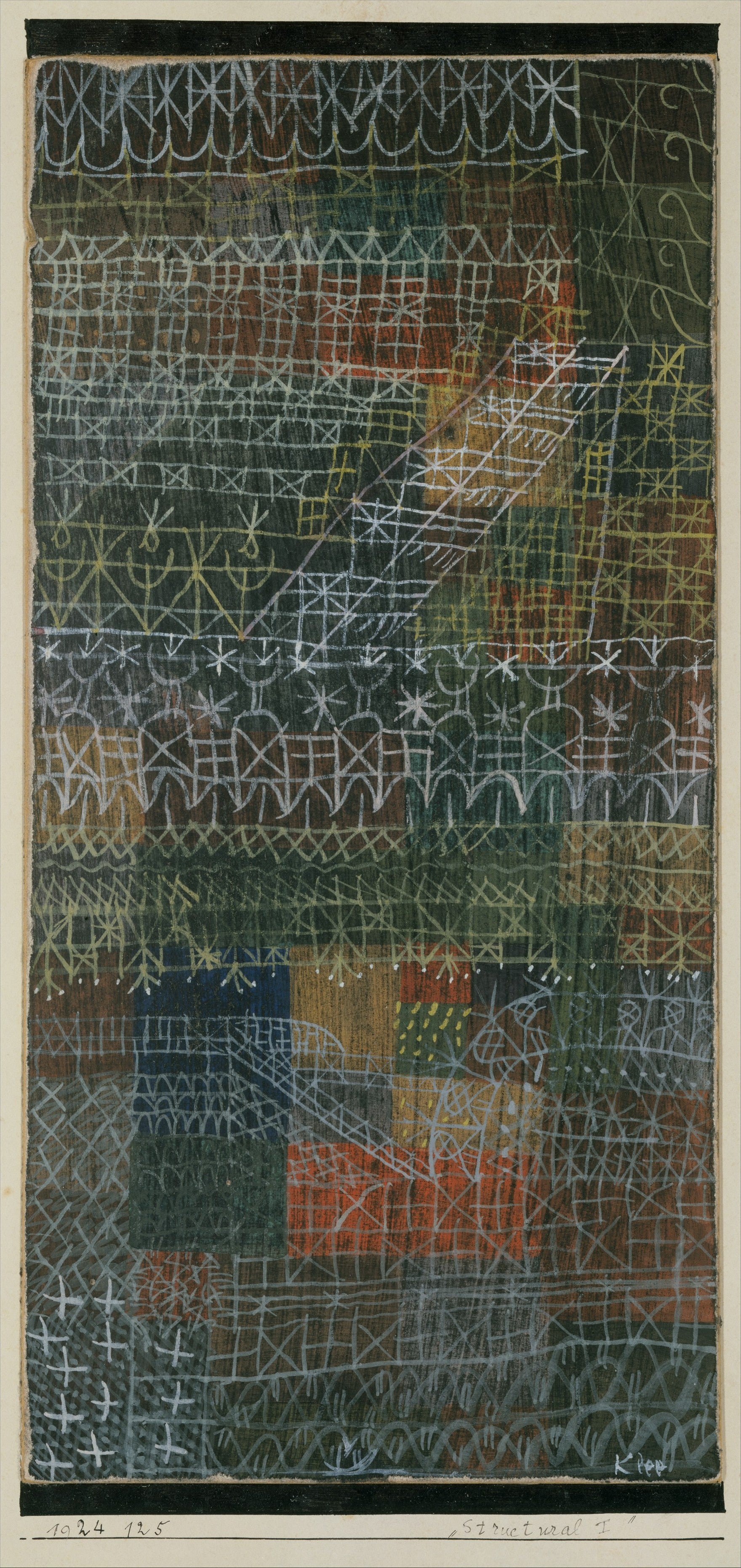 Structural I — Paul Klee
