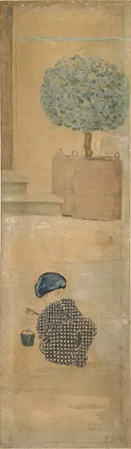 बालू के पेस्ट में बच्चा - पियरे बोनार्ड