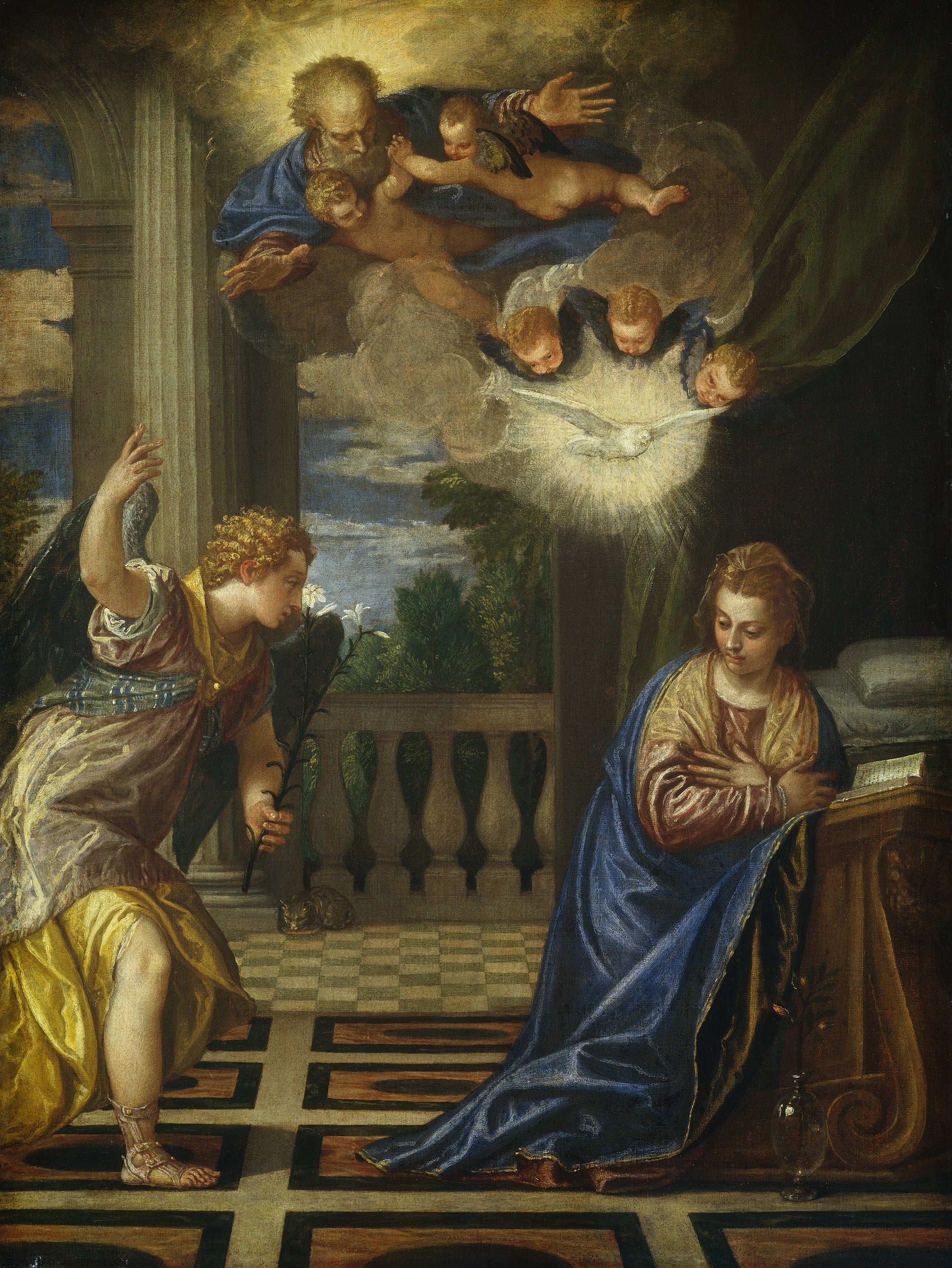 L'Annonciation - Paul Véronèse