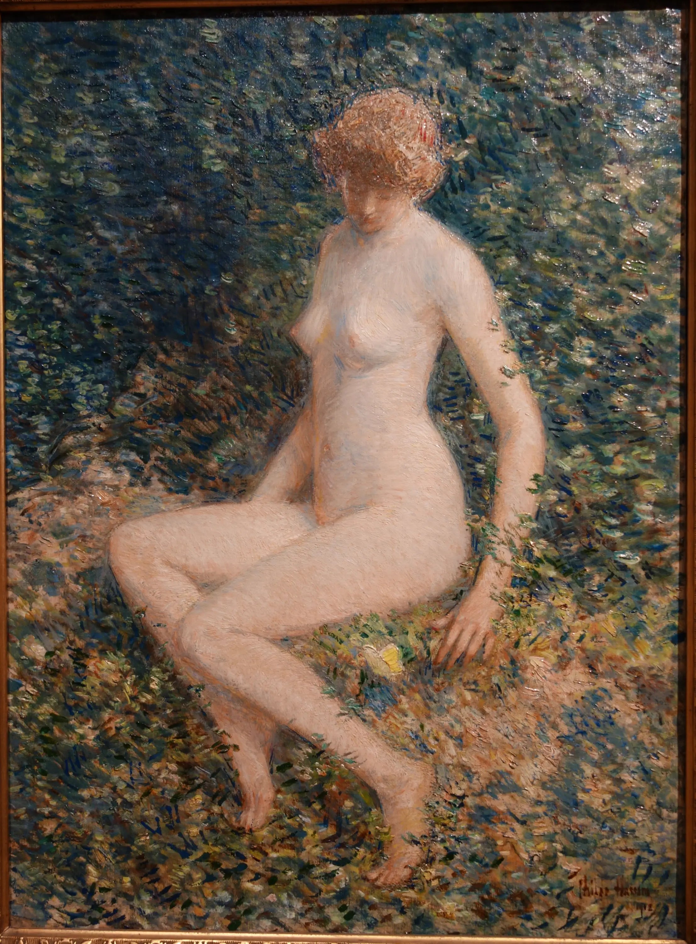 Le papillon - Childe Hassam - Alpha Reproduction