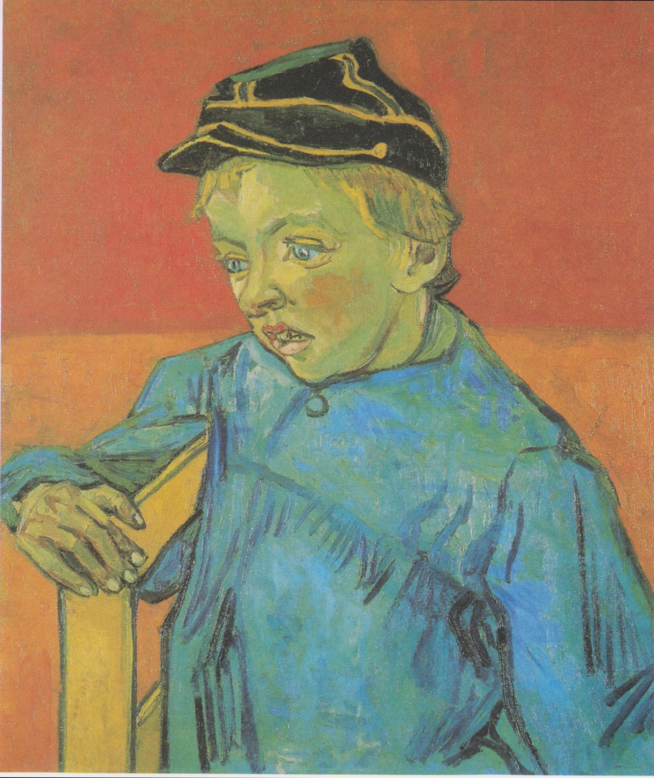 Reproduction du tableau « Gamin au Képi - Vincent van Gogh » par Alpha Reproduction en peinture à l’huile