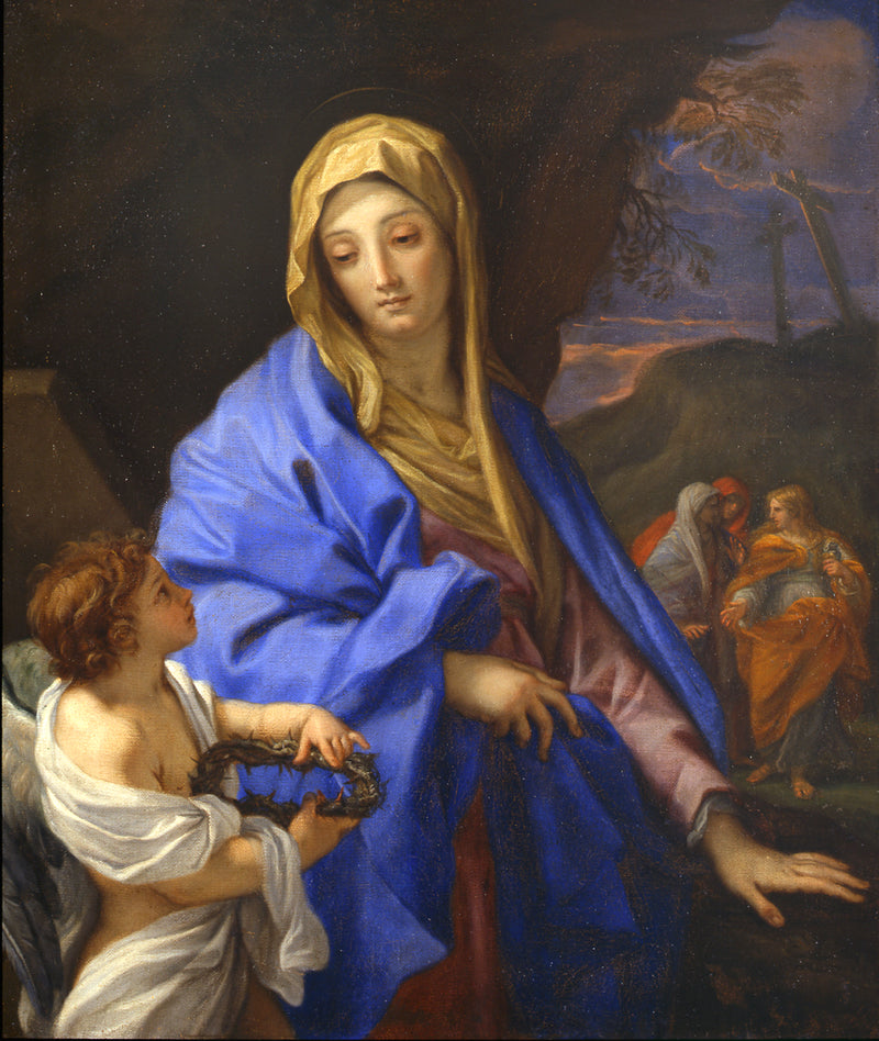 Adoration de la couronne d'épines - Carlo Maratta