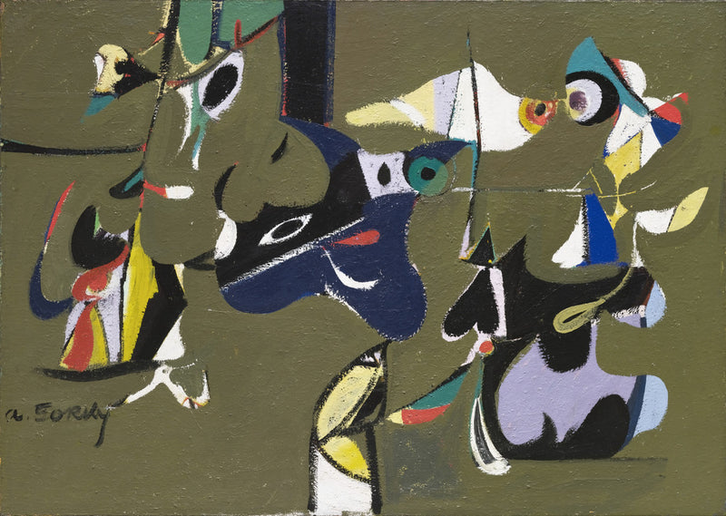 Jardin à Sotchi - Arshile Gorky