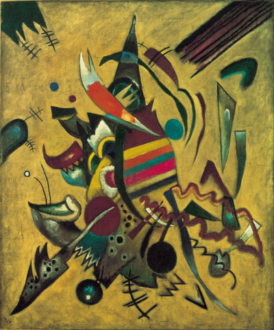Reproduction du tableau « Points - Vassily Kandinsky » par Alpha Reproduction en peinture à l’huile