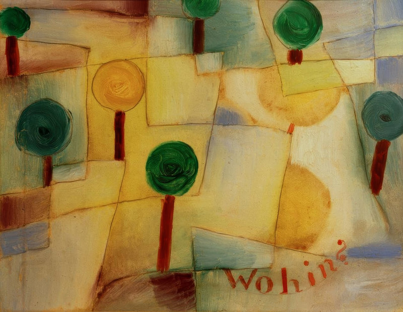 Wohin?, 1920 - Paul Klee