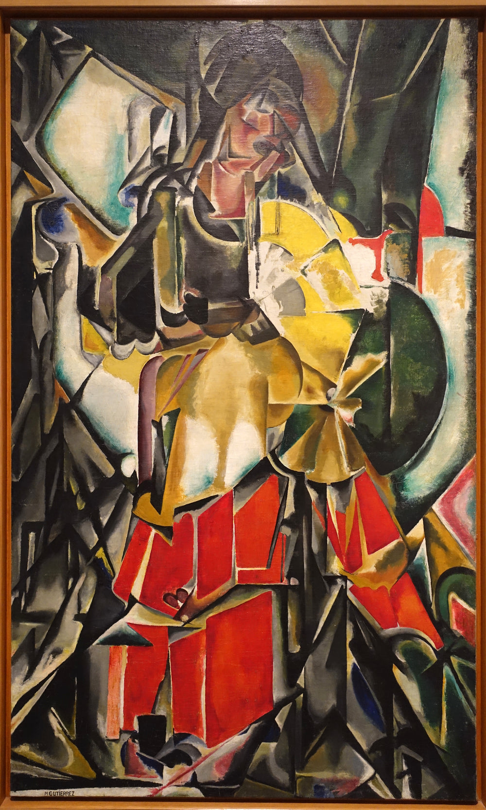 Woman with a Fan - María Blanchard