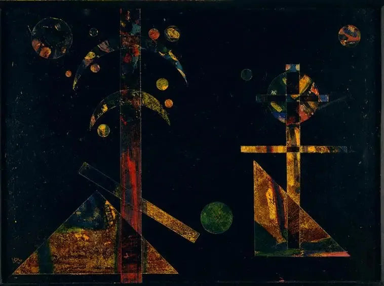 निना के लिए क्रिसमस - वासिली कंदिंस्की