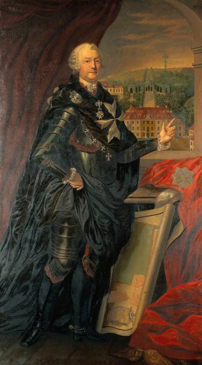Adam Rudolf von Schönberg - Anton Graff image 1 reproduction réalisée par Alpha Reproduction