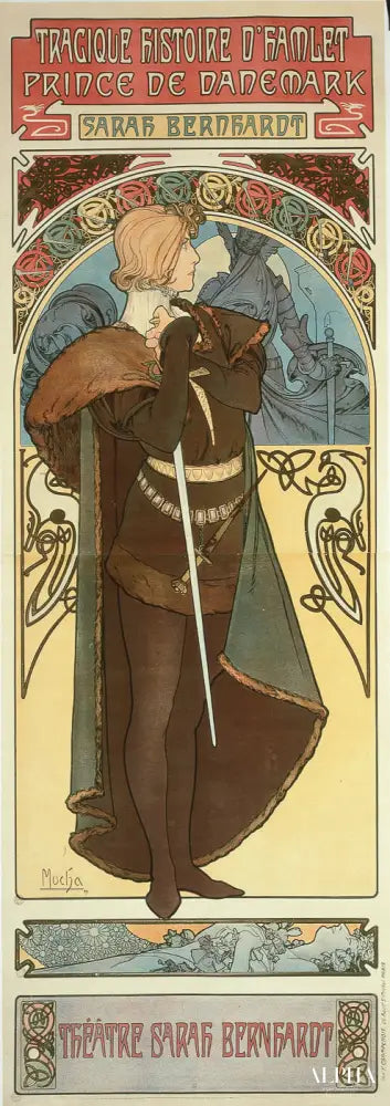 Affiches pour Sarah Bernhardt - Mucha - Reproductions de tableaux et peintures haut de gamme