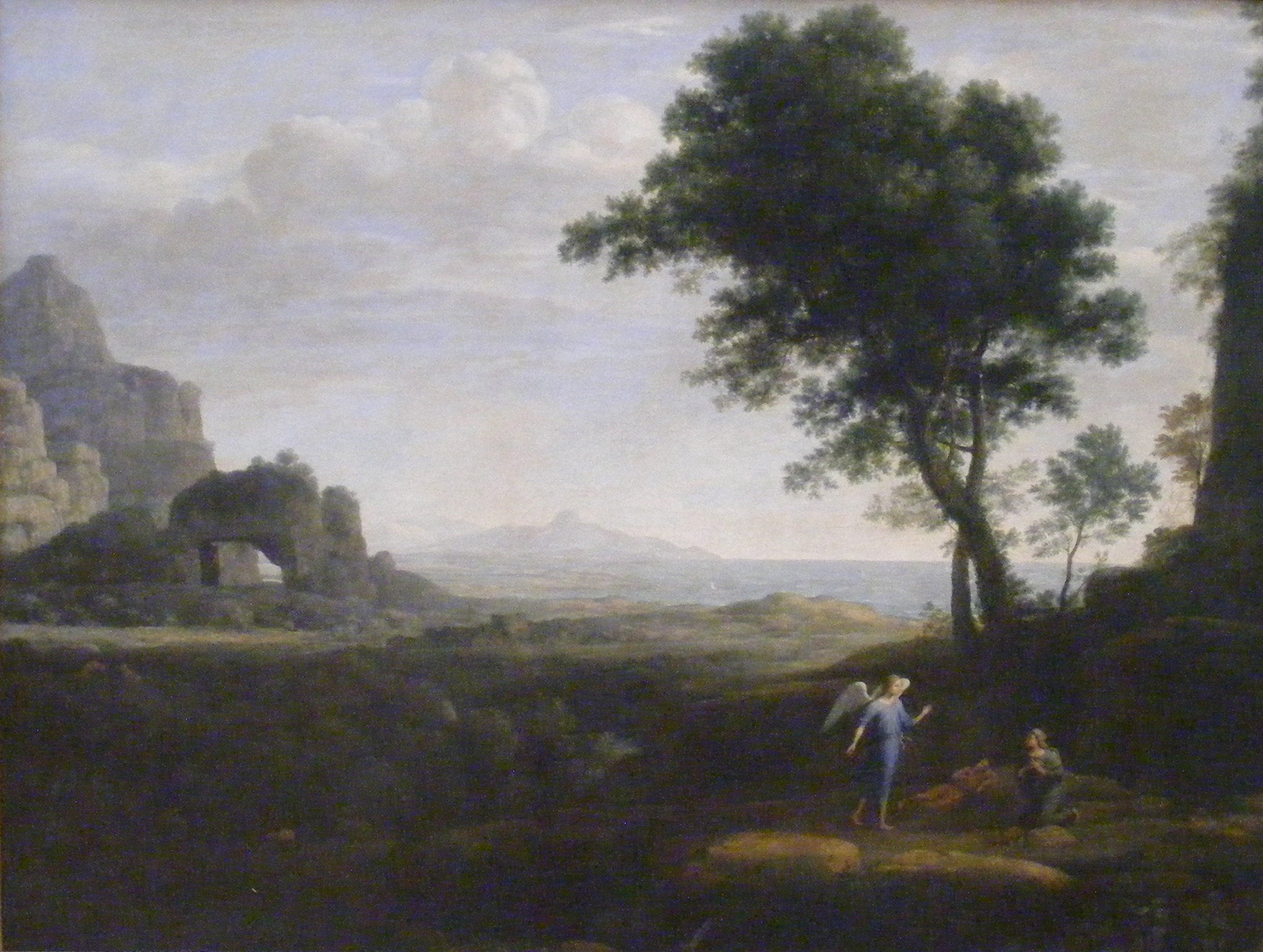 Agar et Ismaël dans le désert - Claude Lorrain - Alpha Reproduction