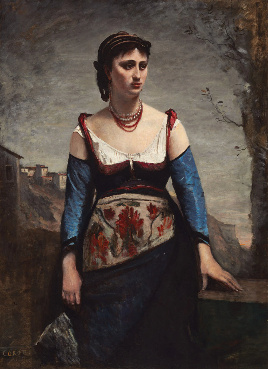 Agostina - Jean-Baptiste-Camille Corot