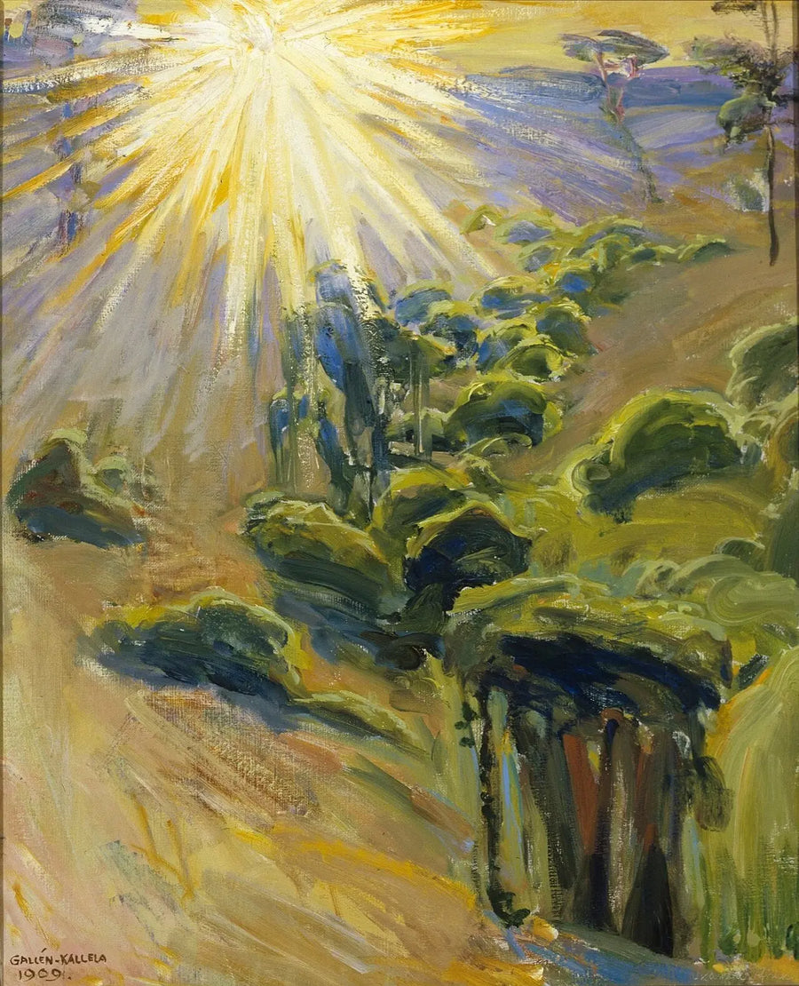 Soleil tropical - Akseli Gallen-Kallela