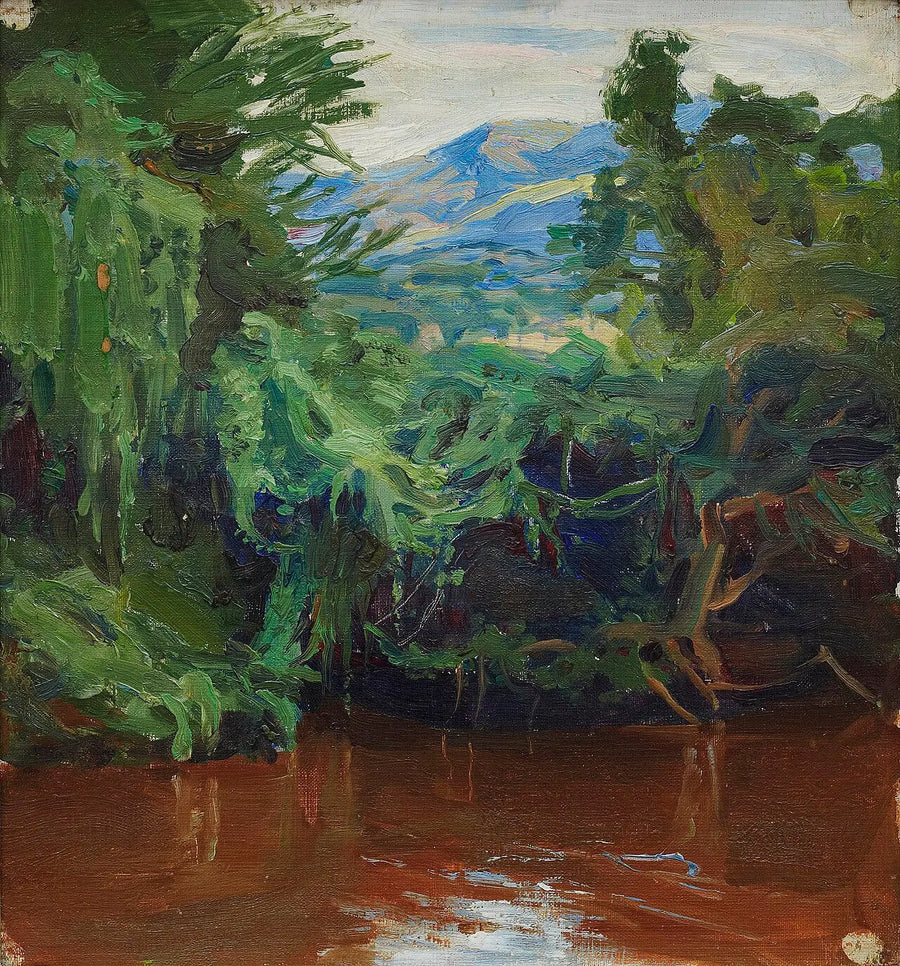 Paysage africain - Akseli Gallen-Kallela