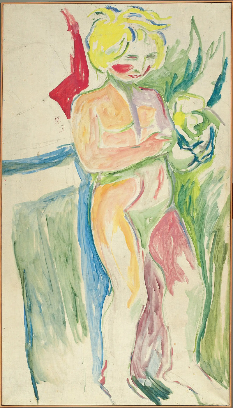 आल्मा मेटर: खड़ा बच्चा - एडवर्ड मंक