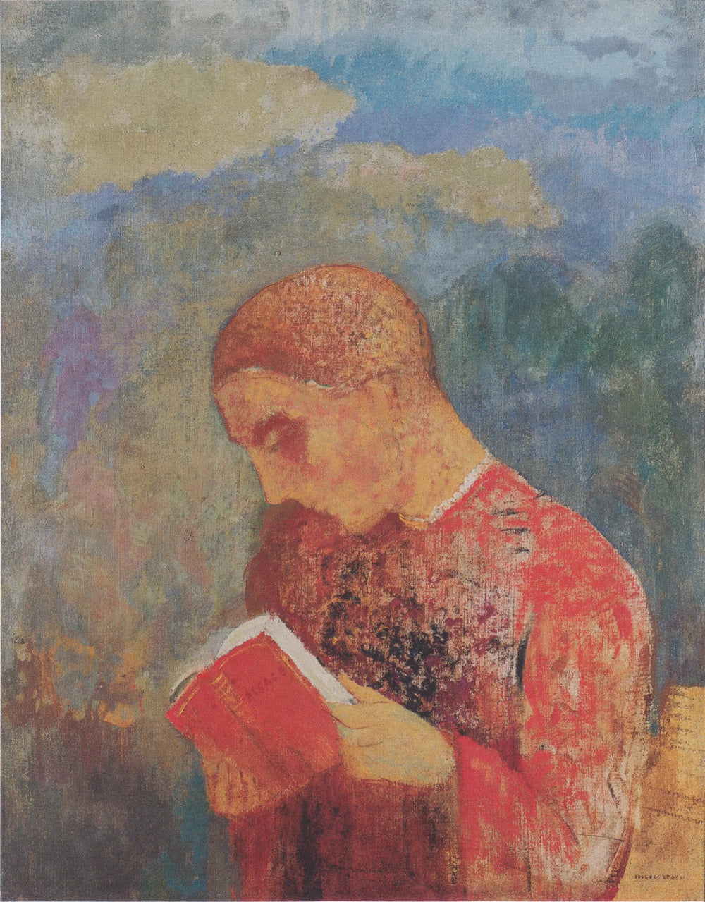 Alsace - Odilon Redon image 1 copie peinte à la main à l’huile