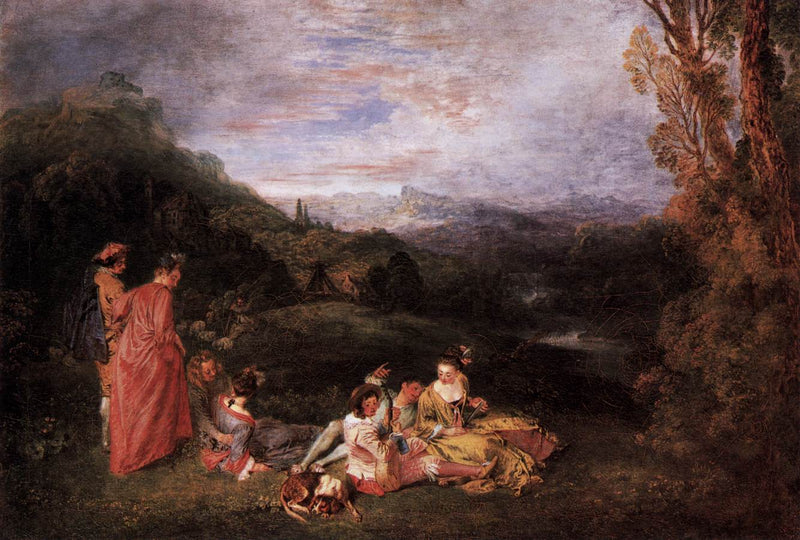 अमौर पैसिबल - Antoine Watteau