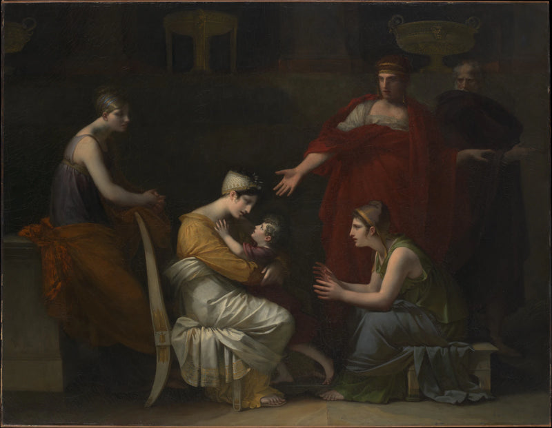 Andromaque et Astyanax - Pierre Paul Prud'hon|Charles Pompée Le Boulanger de Boisfrémont