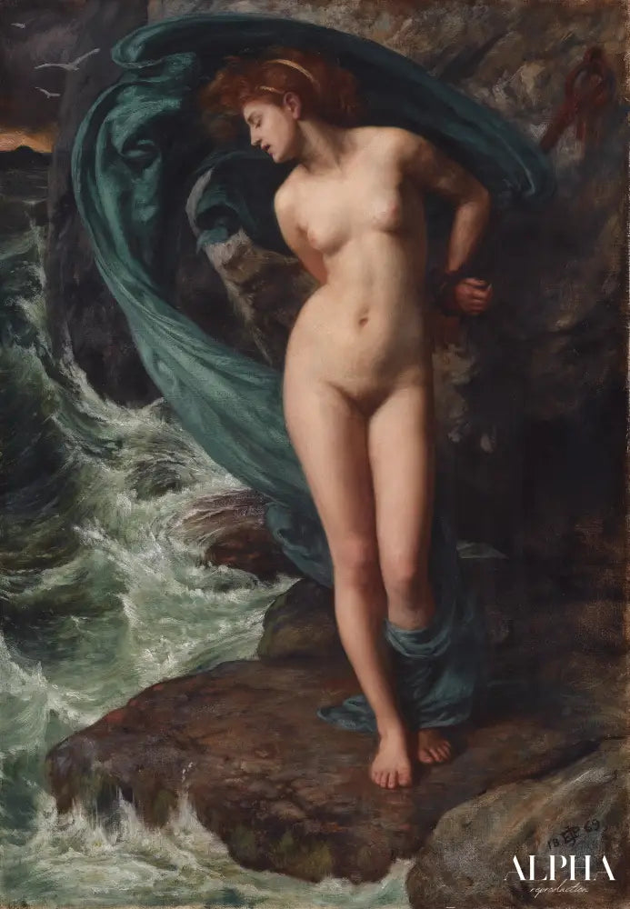 Andromède - Edward Poynter - Reproductions de tableaux et peintures haut de gamme