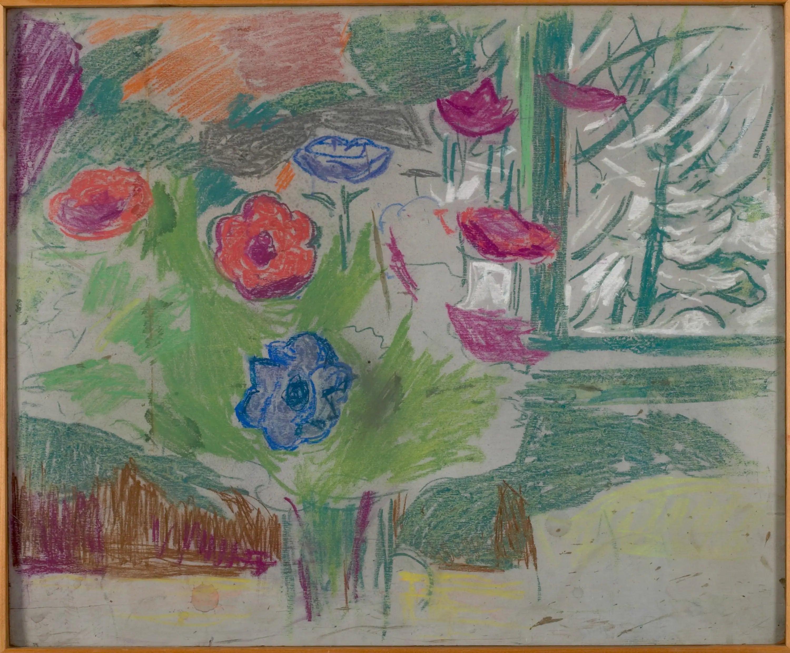 Anémones - Edvard Munch image 1 reproduction d’œuvre d’art à l’huile