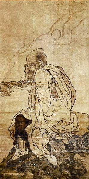 Aṅgaja, l’un des Seize Arhats - Guanxiu