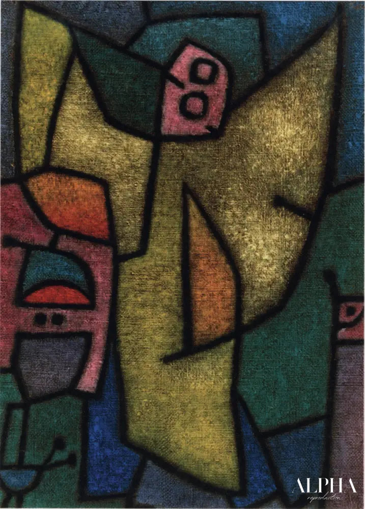 Ange Militaire - Paul Klee - Reproductions de tableaux et peintures haut de gamme