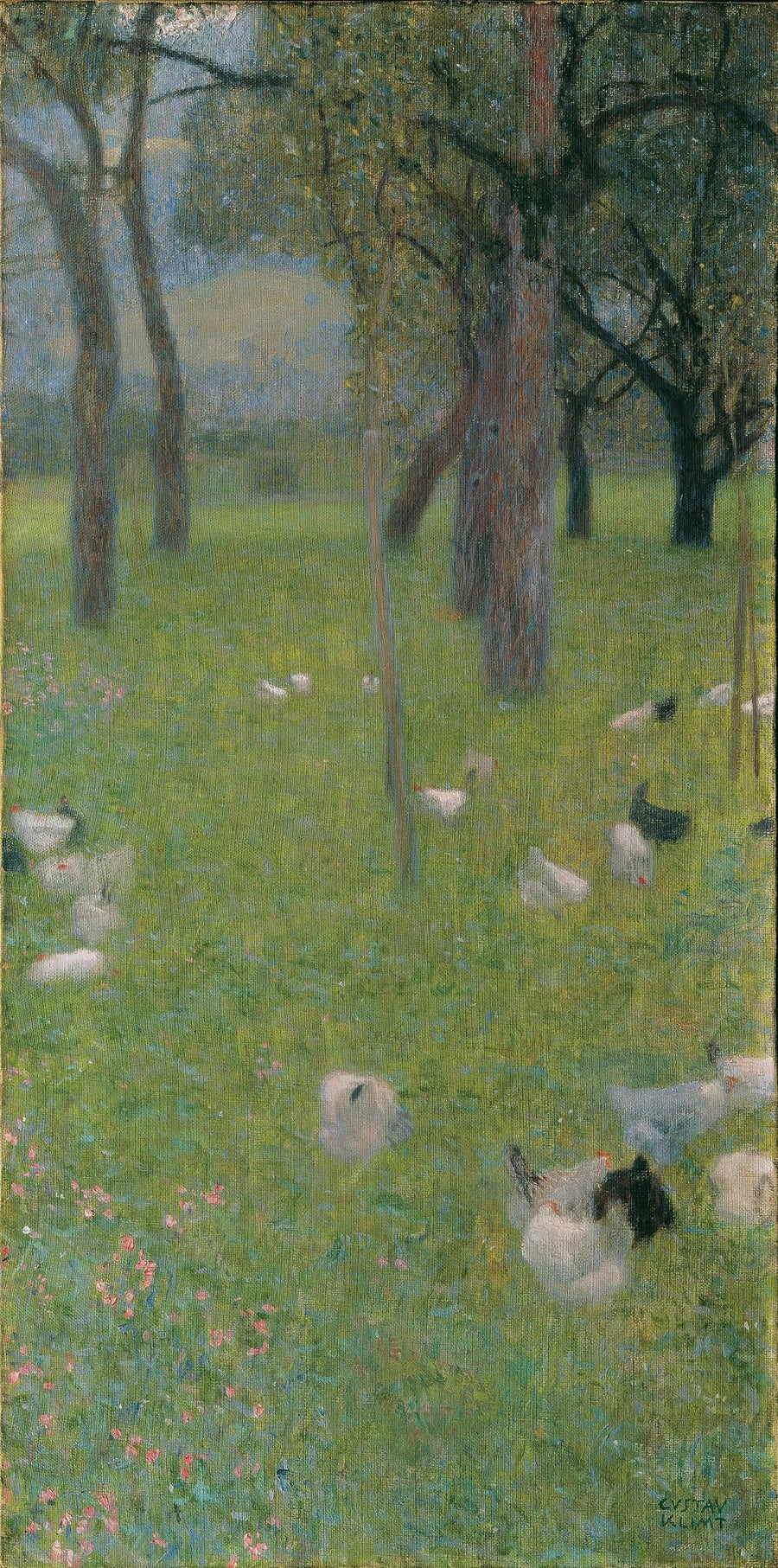 बारिश के बाद - Gustav Klimt
