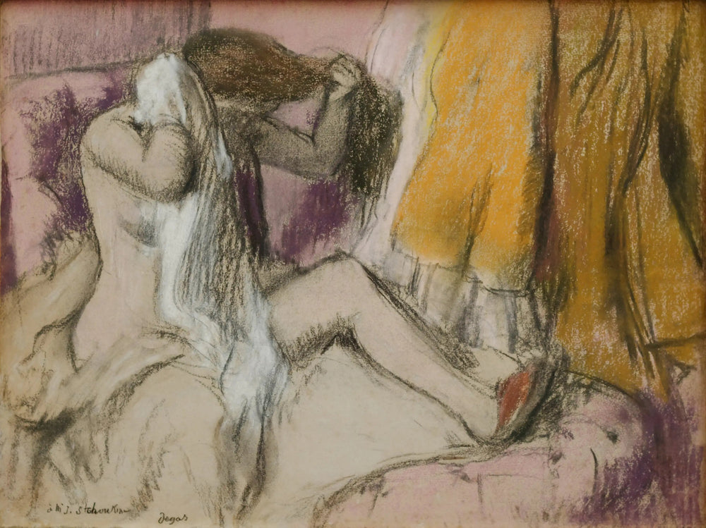 Après le bain - Edgar Degas image 1 tableau peint à l’huile sur toile