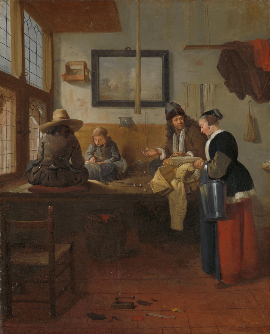 L'atelier du tailleur - Quirijn van Brekelenkam