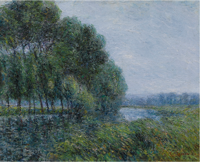 Au bord d’Eure en printemps - Gustave Loiseau - Alpha Reproduction