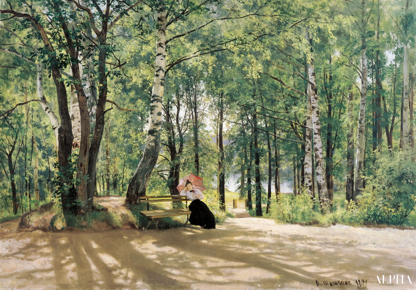 Au chalet d'été - Ivan Shishkin - Reproductions de tableaux et peintures haut de gamme