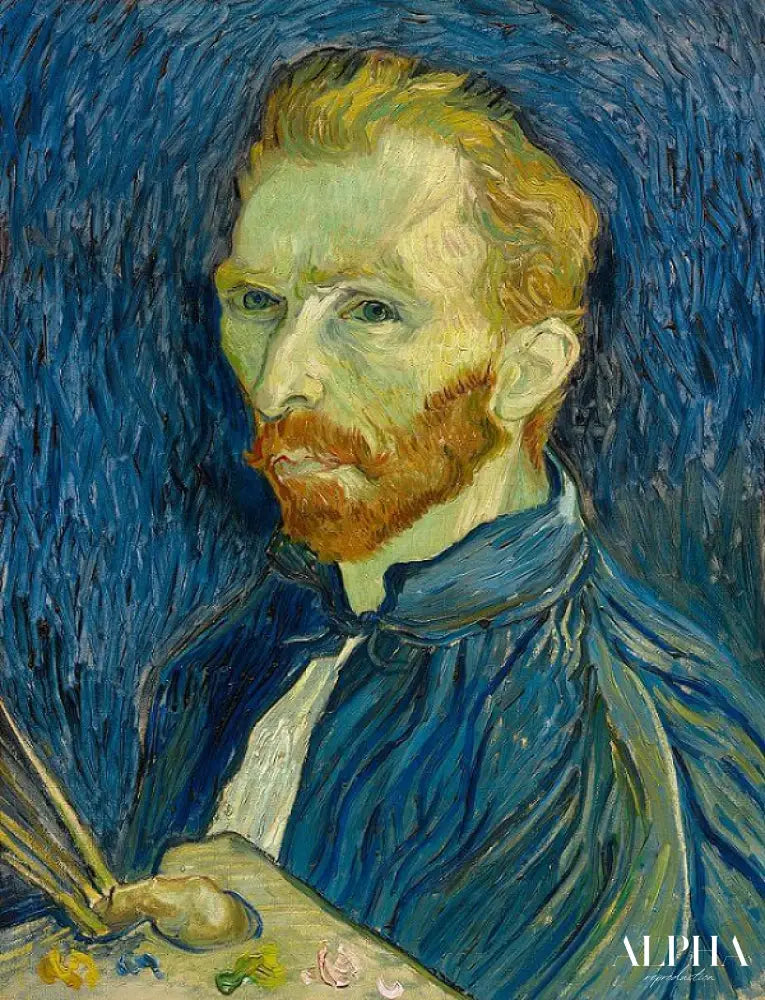 Auto portrait - Van Gogh - Reproductions de tableaux et peintures haut de gamme