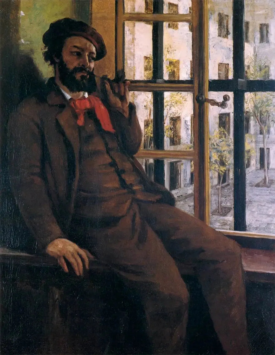 स्व-चित्र Sainte-Pélagie - Gustave Courbet