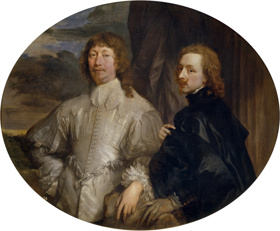आत्मचित्र के साथ एंडीमियन पोर्टर - Antoine van Dyck