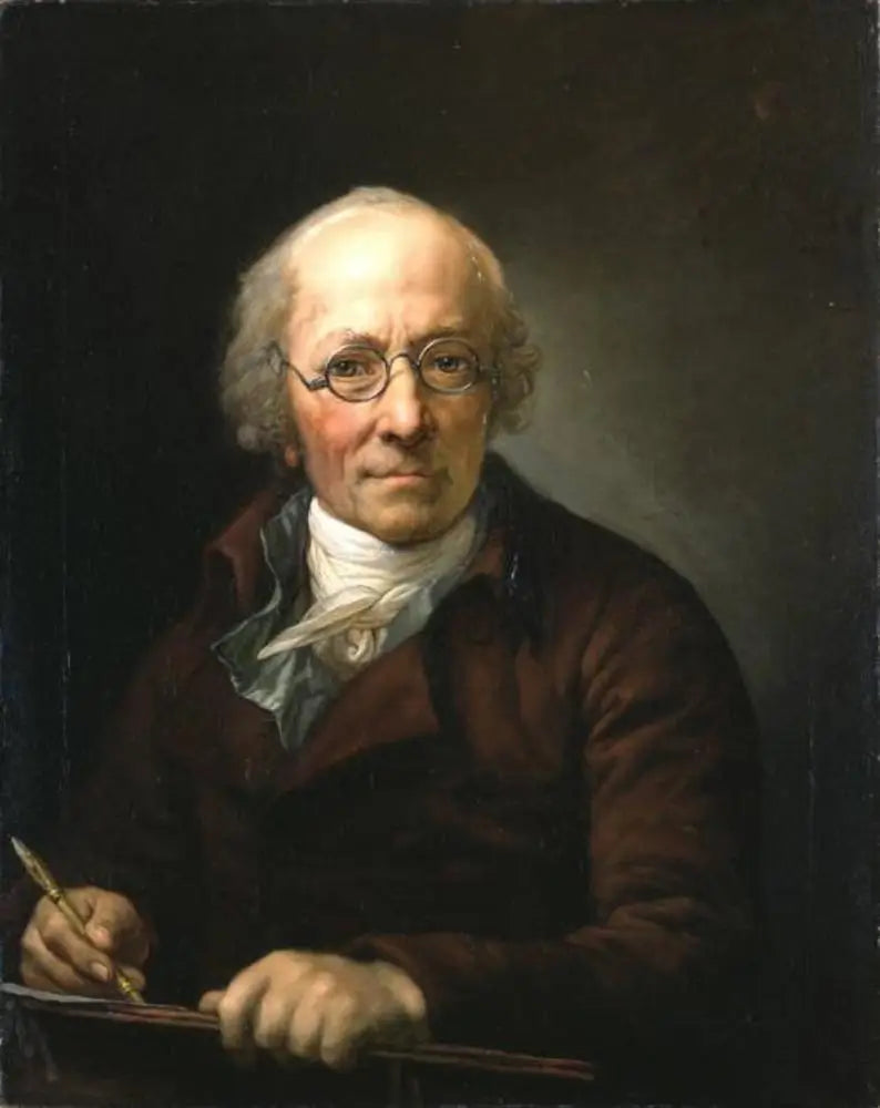 ऑटोपोर्ट्रेट ऑफ़ एंटोन ग्राफ (1736-1813) - एंटोन ग्राफ