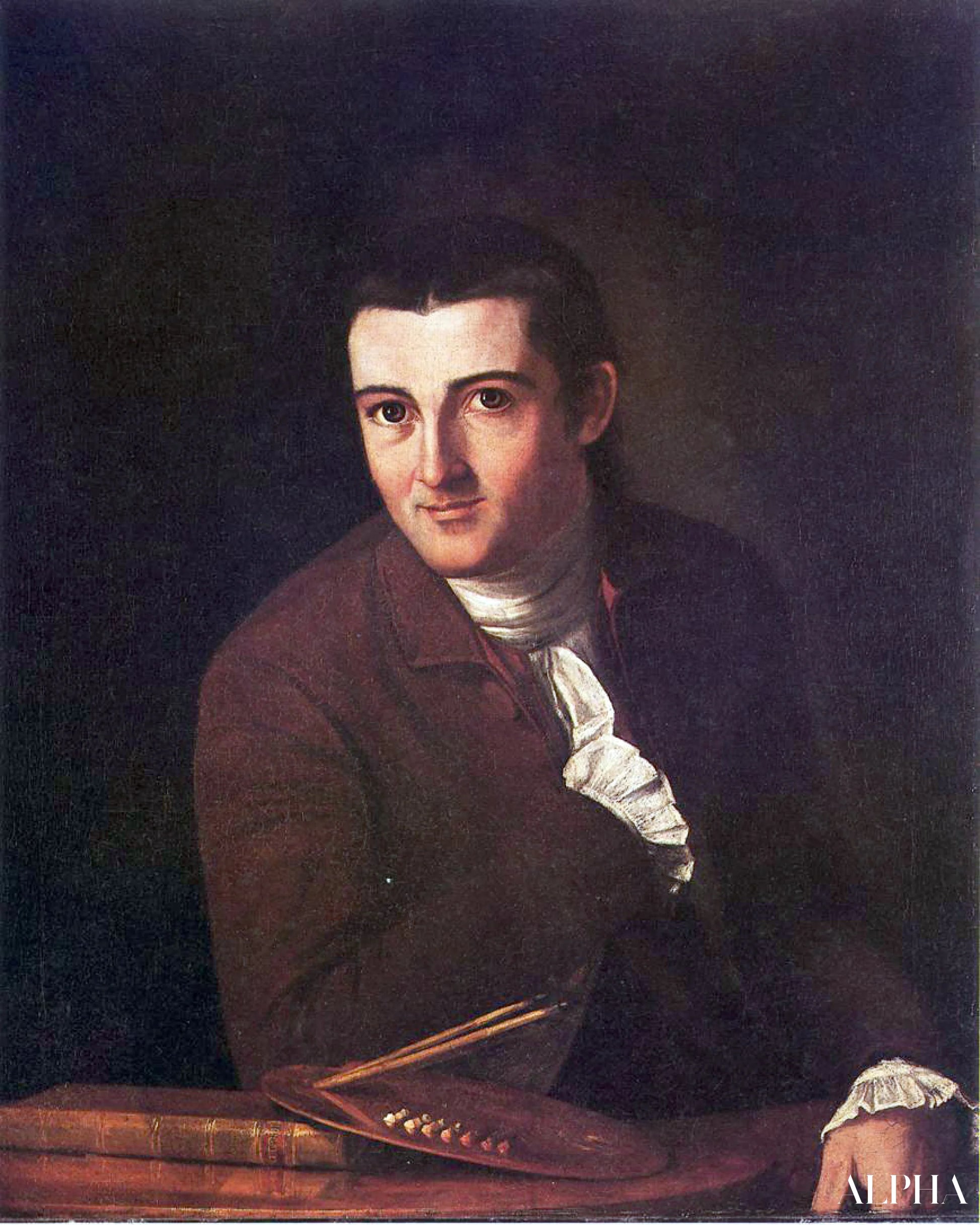 Autoportrait de John Trumbull - Reproductions de tableaux et peintures haut de gamme