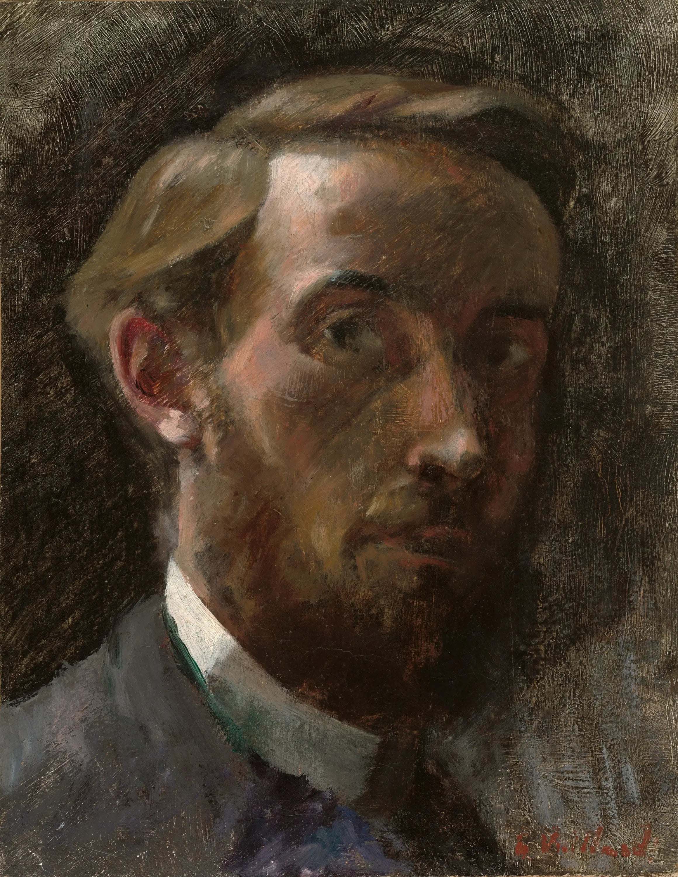 Autoportrait - Édouard Vuillard image 1 tableau peint à l’huile sur toile
