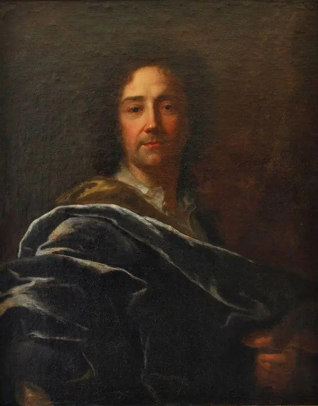 Autoportrait - Hyacinthe Rigaud image 1 copie peinte à la main à l’huile
